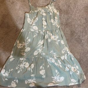 A supply resort wear dress sage/white